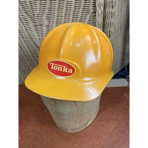 Child’s Tonka construction hat red sticker